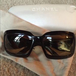 Chanel 5076 Mother of Pearl Black Sunglasses